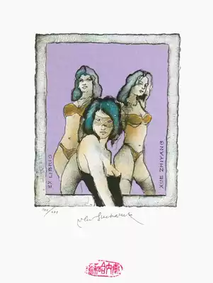 Czech-Suchanick (Vladimir Suchanek) stone version of the book collection ticket 