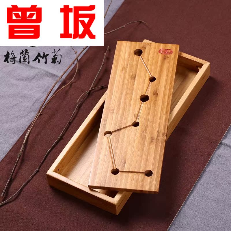 Once sitting kung fu tea tea tray tea sets tea sea water contracted bamboo bamboo small mini saucer dish dry mercifully machine