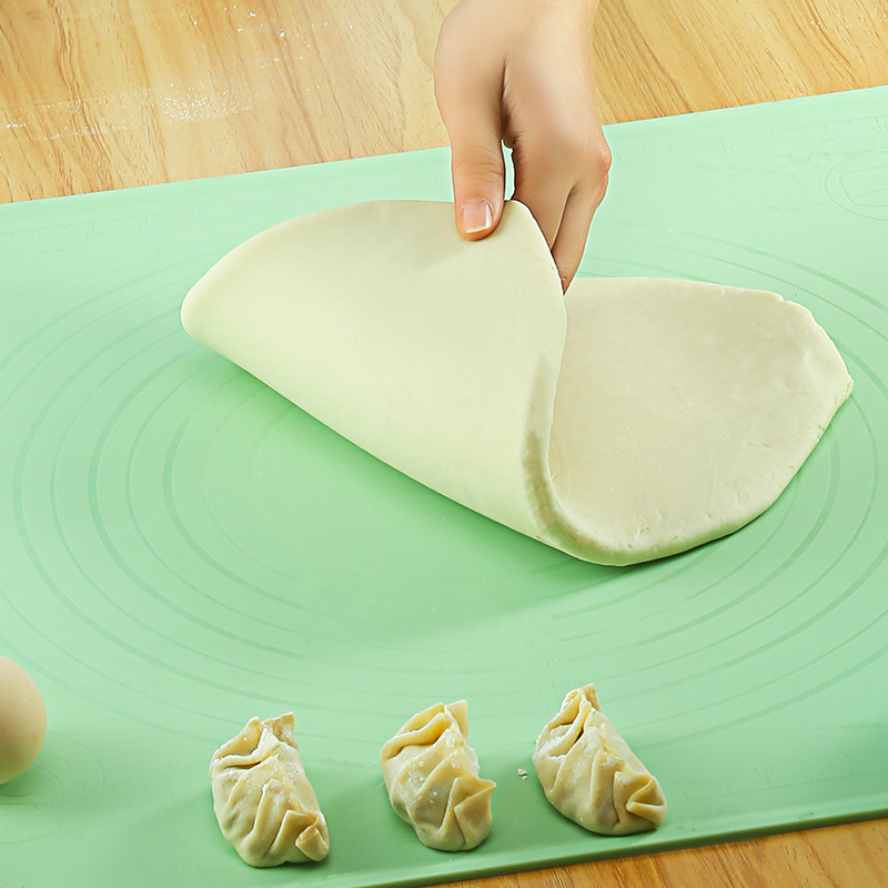 Food grade silicone rubbed mat thickened large anti - slip pad and mat without a scale bakery mat