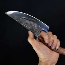 Hand-forged boning knife commercial set slaughtering cattle and sheep killing pigs and selling meat special knife cutting knife sharp knife shaving meat
