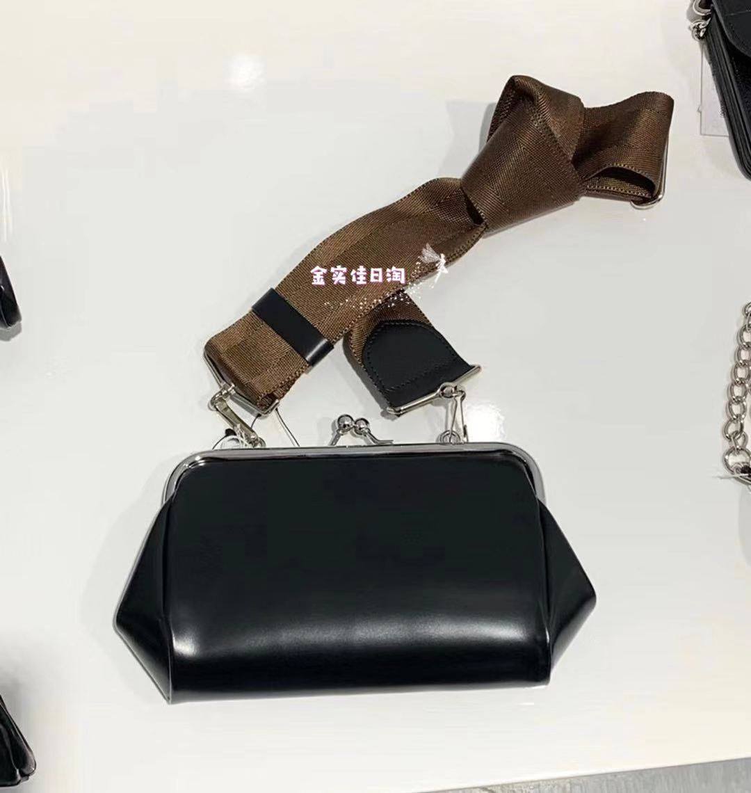 金實佳 日本代購川久保玲cdg 青山限定款牛皮手拿單肩斜挎包