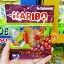 Spot German original imported HARIBO bear gummy vineyard fruit fudge 100g snacks