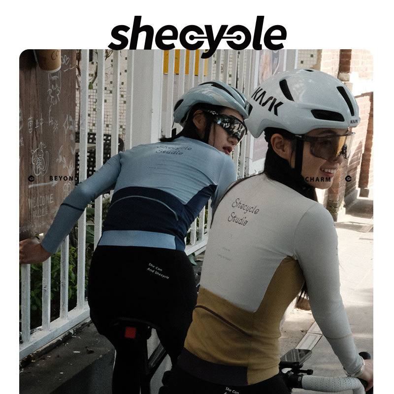 Shecycle Cycling Clothing Fleece Top Autumn and Winter Warm and Temperature-Locking Road Bike Bicycle for Men and Women