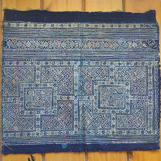 Hand embroidered slim embroidered old embroidered old embroidered pieces old embroidered strips of hand blue indigo