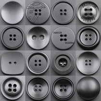 Corner buttons All kinds of Daquan black men and women buttons windbreaker jacket round high-end buttons suit pants buttons