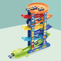 Childrens toy car park glider car puzzle 1-3-week-old little boy son 2 female baby 4-5 birthday present 6