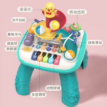 Baby toys 1-3 years old 2 puzzle early education 4 electronic organ 18 months old boy baby girl 5 birthday gift