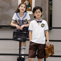 Primary school childrens school uniforms Yinglun College Wind class Childrens 61 graduation to serve a new kindergarten garden dress