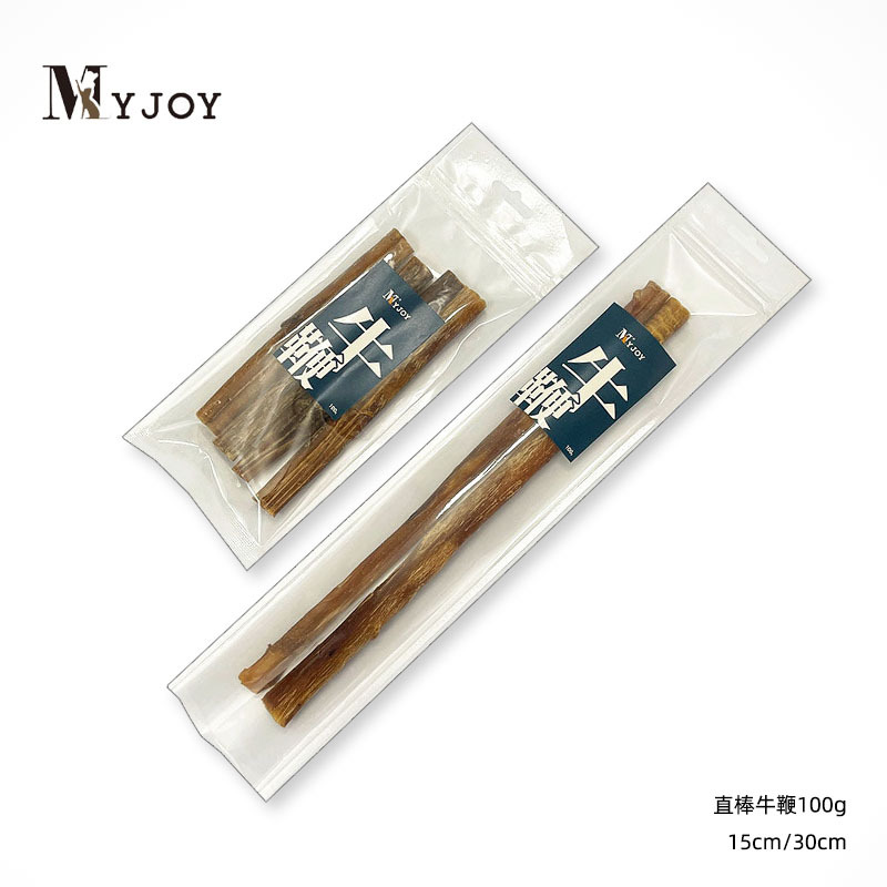 Myjoy Pet No-Additive Chewable Straight Stick Beef Whip 100g Teeth Cleaning Dog Training Treat Myjoy Pet No-Additive Chewable Straight Stick Beef Whip 100g Teeth Cleaning Dog Training Treat
