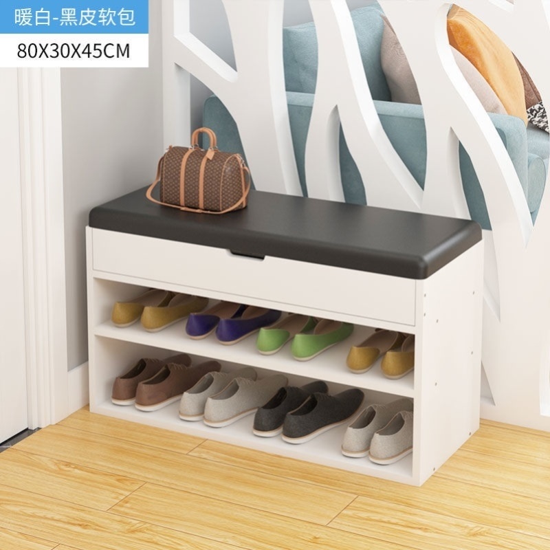 Small shoe cabinet sitting type of shoe changing stool into the house with home door external lift entrance to the floor shoe rack 2022 pops new