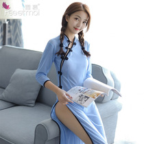 Uniform temptation Sex underwear Sexy retro cheongsam Republic of China ancient style role-playing passion suit tease show