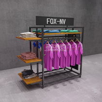 Sportswear Nakajima clothing display rack Store promotion sample shoe rack clearance rack high-end hangers