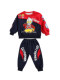 French Boys' Sweatshirt Ultraman Suit Spring and Autumn 2025 New Baby Boy Winter Fleece-Lined Kidsren's Clothing