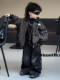 French Children's Clothing Boys' Autumn Leopard Print Leather Jacket 2025 New Stylish Children's Jacket Handsome Boys' Top