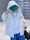 French Boys' Outwears, Spring & Fall Cool Jackets, Windproof Outwears, Winter Velvet Hooded Jackets, Zipper Shirts, Autumn Clothing