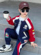 French Boys' Ultraman Clothing Baseball Uniform Set Children's Jacket Boys' Spring Outfit Two-Piece Set 2026 New Model