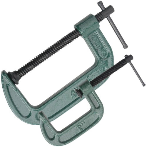 G-образный деревообрабатывающий зажим. Фиксированный клип C-образный прибор 1-11-дюймовый ковок стальной стальной стальной G-образец.