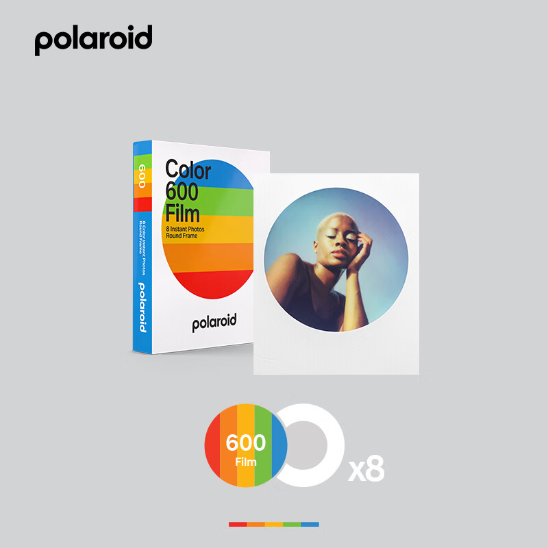 Polaroid 600 Round Frame Photo Paper Instant Camera Film Polaroid Now/Flip Photo Paper