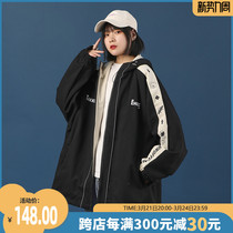 2022 New Spring Dress Baseball Suit Jacket Womens National Chains Students Loose Little Subsports Windsuit Jacket