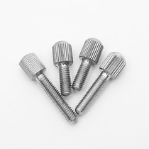 Stainless steel small head knurled screw GB836 high head knurled screw hand screw M2 2 5 3 4 5 6