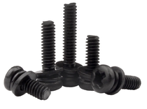 BK dumb black 304 stainless steel GB9074 8 Cross groove pan head three combination screw M2 5M3M4M5M6M8