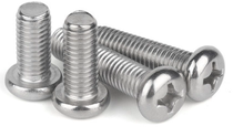 304 stainless steel American cross groove semi-round head machine screw 2# 4# 6# 8# 10# Pan head screw American standard
