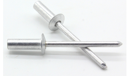 Aluminium iron GB12615 closed type flat round head pumping core rivet M3 2M4M4 8 disc head waterproof pull rivet national mark