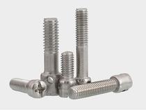 M4 M5 M6 304 stainless steel electric meter screw lead seal screw seal gauge screw with hole screw lead seal nail