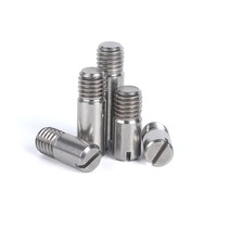 304 stainless steel GB878 slotted cylindrical pin stud pin external thread open tail locating pin M4M5M6M8