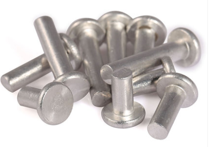 Aluminium GB109 flat round head solid rivet M3M4M5M6 flat head solid rivet knockout type national standard light aluminium alloy