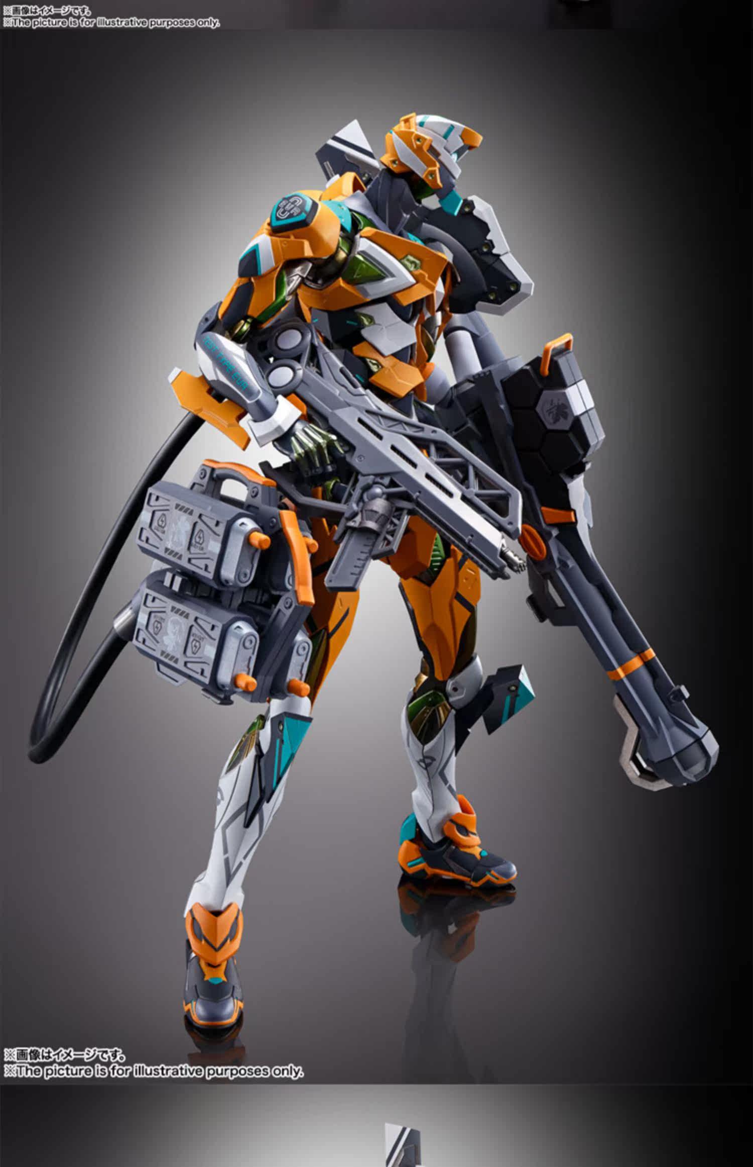 Куклы и фигурки 万代mb零号机改新世纪福音战士eva通用武器包配件包成品手办