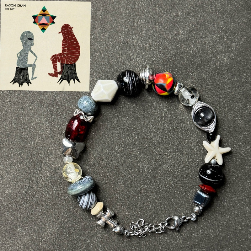 Eason Chan the Key Original Album Impression Bracelet Anywhere I Want Niche Birthday Gift Peripheral Bracelet Eason Chan the Key Original Album Impression Bracelet Anywhere I Want Niche Birthday Gift Peripheral Bracelet