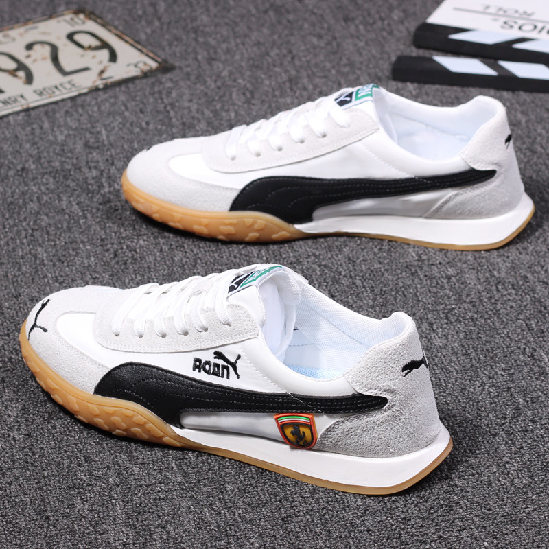 Net red homo shoes Agan men shoes Han version Breathable Little White Shoes 100 Hitch Spirit Little Guys Casual Board Shoes 2022