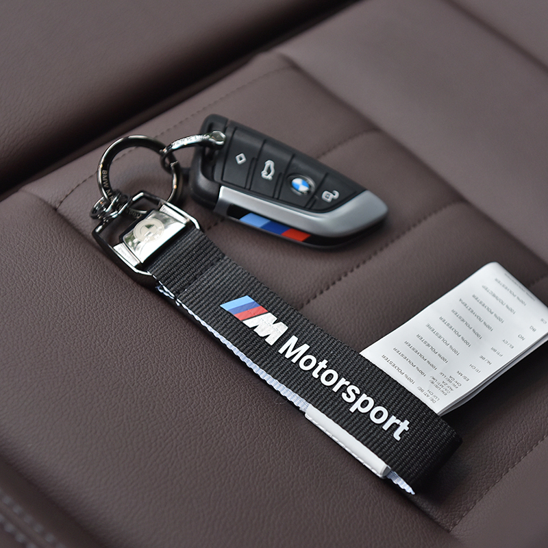 Suitable for Bmw Original Key Chain Motosport Bear Pendant Sports Keychain Set Racing Lanyard