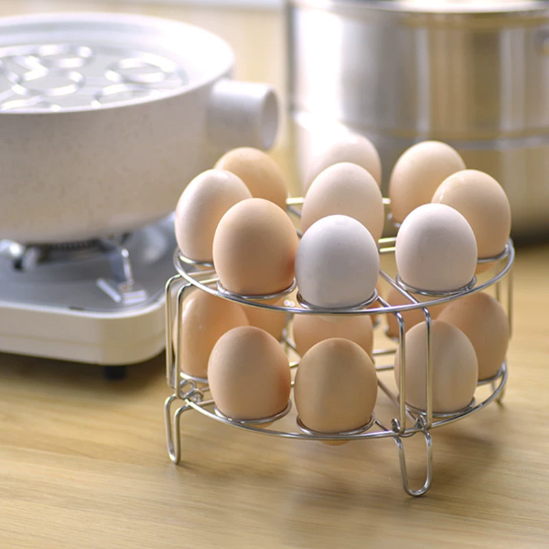 Xishi 304 stainless steel double -layer steaming egg rack household multi -function steamer steamer steaming dumpling pad steamer steamer