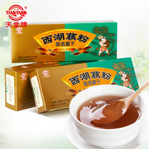 Paradise West Lake Lotus Root Powder 420gx3 Box Instant Instant Instant Instant instant meal Hangzhou terfic osmanthus lotus seed West Lake Lotus Root Powder