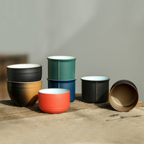 Shangfang Master Cup Cup ceramic single tea cup single cup tea kung fu tea cup tea cup black pottery tea cup