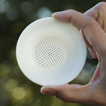 White porcelain tea leak filter rack suit integrated perforated filter screen ceramic tea set tea sepal tea filter Tea filter