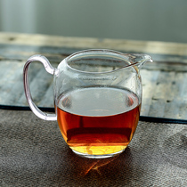 Shangfang Glass Road Cup upgrade large heat-resistant glass male Cup handmade Kung Fu Tea Tea Tea Tea Tea Tea separation device