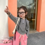 Осенний лонгслив, детский тонкий балахон, Гонконг