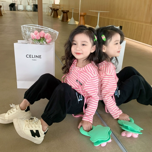 Осенний лонгслив, детский тонкий балахон, Гонконг