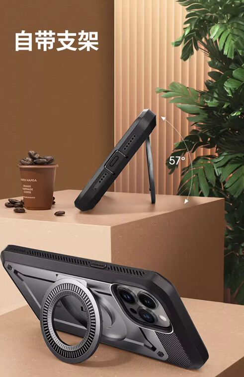 SUPCASE UB Pro MAG Magnetic Magsafe Tough Shockproof Kickstand Function High End Premium 15, 15 Plus, 15 Pro, 15 Pro Max