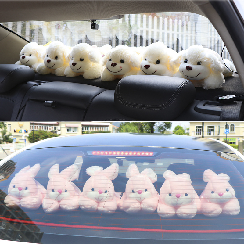 Bamboo charcoal ladle in addition to formaldehyde to taste new car car with rid of peculiar smell in car Activated Charcoal Groveling Dog On-board Paparazzi