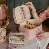 eachy Косметичка, портативная сумка через плечо, вместительная и большая брендовая сумка для хранения для путешествий, популярно в интернете, коллекция 2021