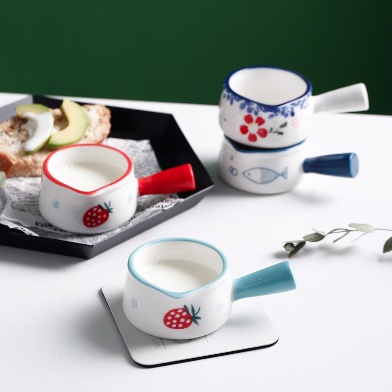 Ceramic small milk cylinder with milk cup of espresso cups milk milk jug sugar cup milk as cans of western - style food tableware