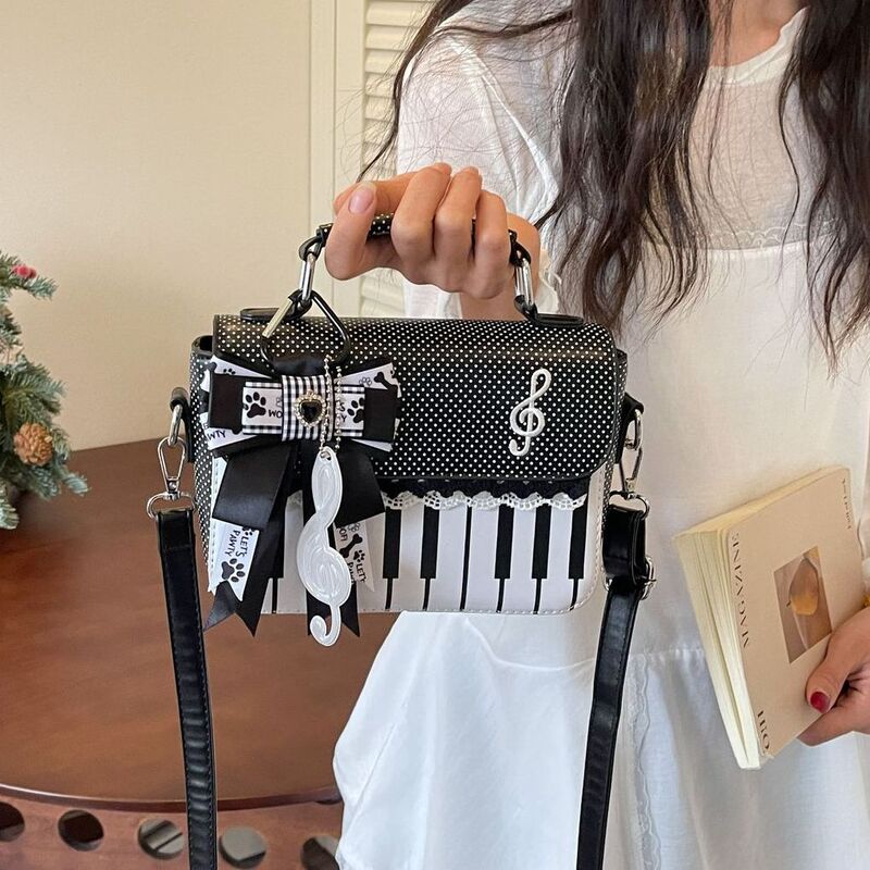 Piano Bag 2026 New Model High-End Texture Women's Shoulder Crossbody Bag Handbag Exquisite Niche Stylish Small Tote Bag Piano Bag 2026 New Model High-End Texture Women's Shoulder Crossbody Bag Handbag Exquisite Niche Stylish Small Tote Bag