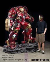 Jarvis Iron Man helmet mk5 real person wearable deformable voice-controlled electric opening and closing touch remote control 1 1