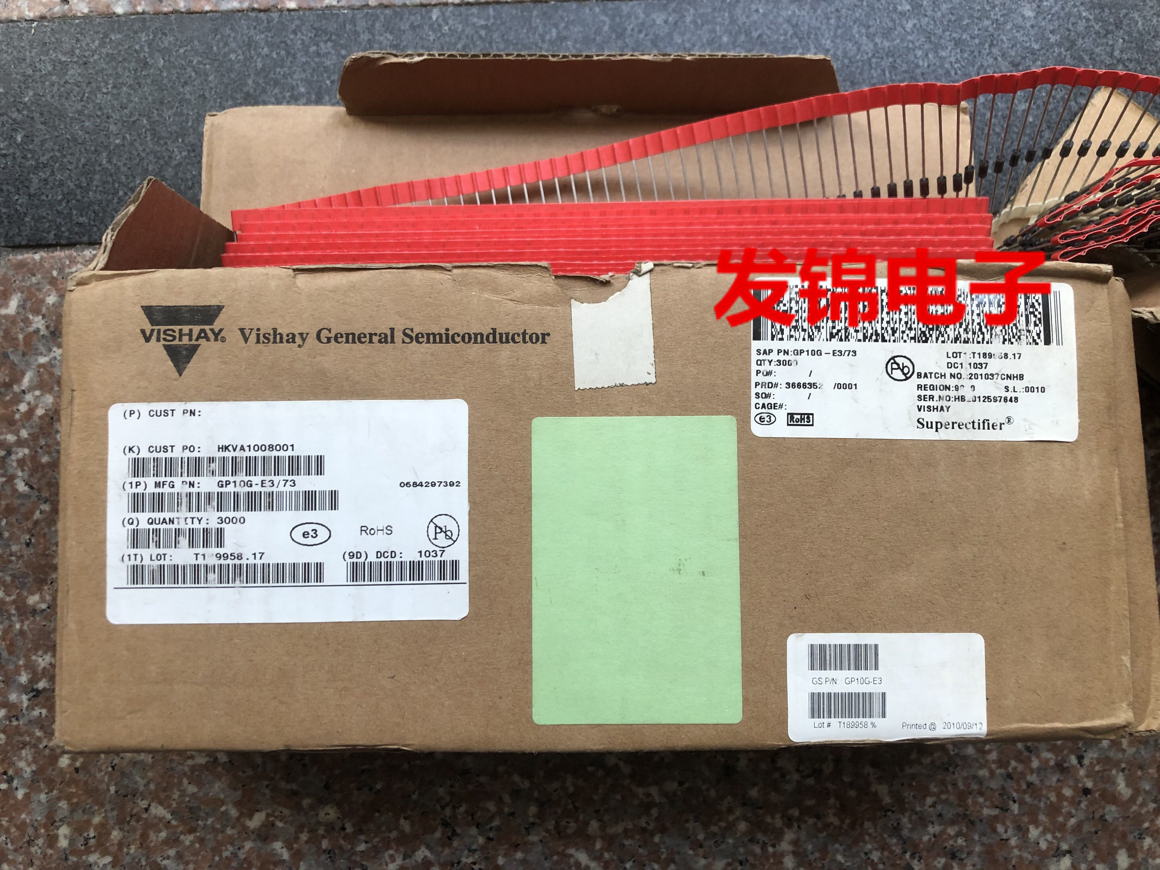 New imported original GP10G-E3 73 VISHAY VISHAY GP10G DO-41