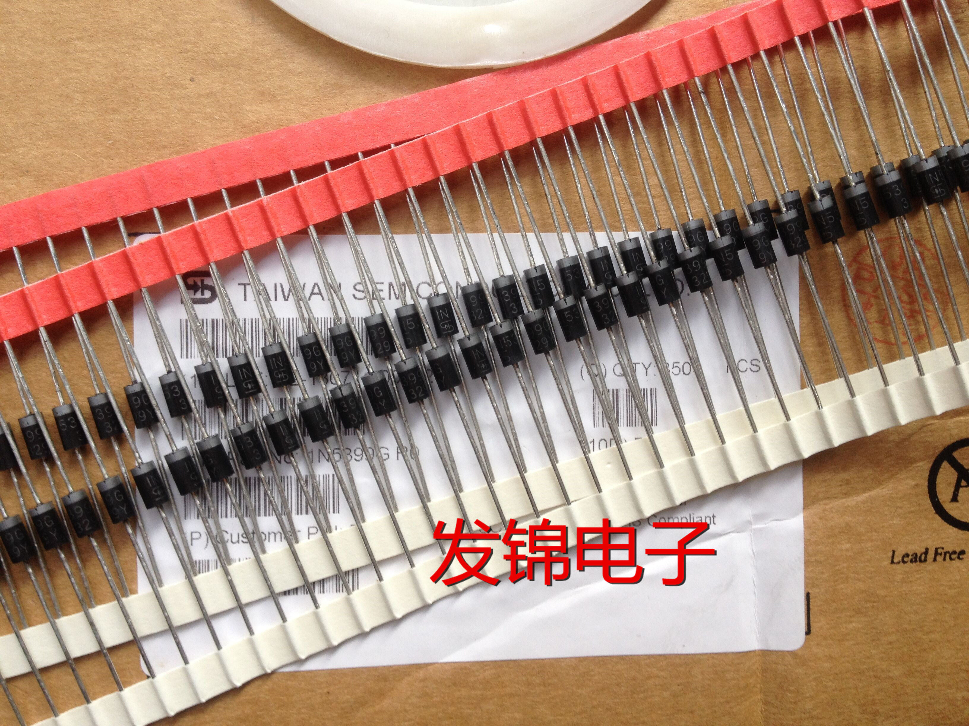 TSC Taiwan 1N5399G R0 1N5399G DO-15 rectifier diode 1 5A 1000V