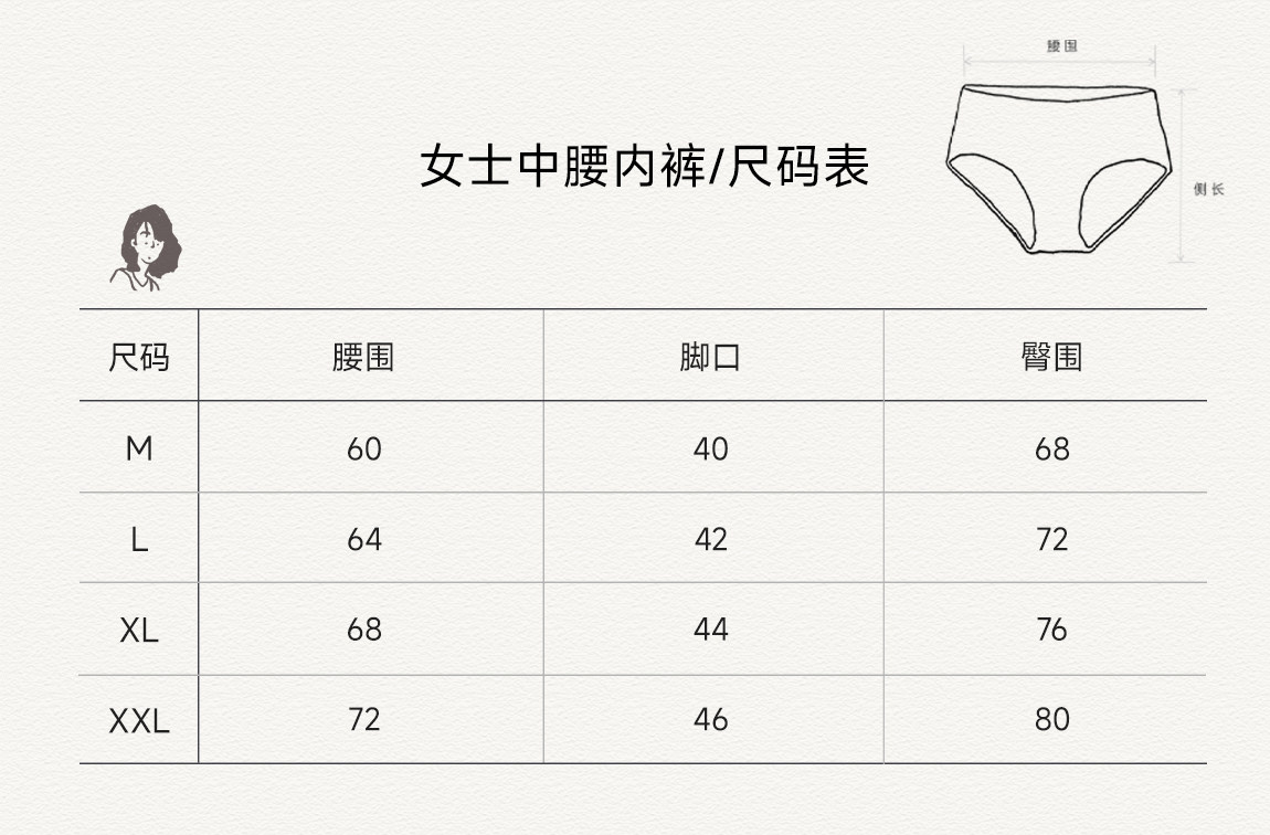 【活动专享】Q21小海绵内裤儿童排汗抑菌5条/成人抑菌内裤3条装 — 25
